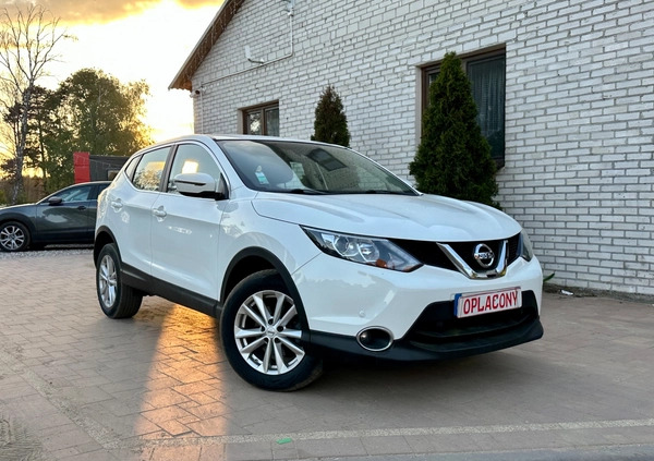 Nissan Qashqai cena 54300 przebieg: 84122, rok produkcji 2017 z Ostrołęka małe 172